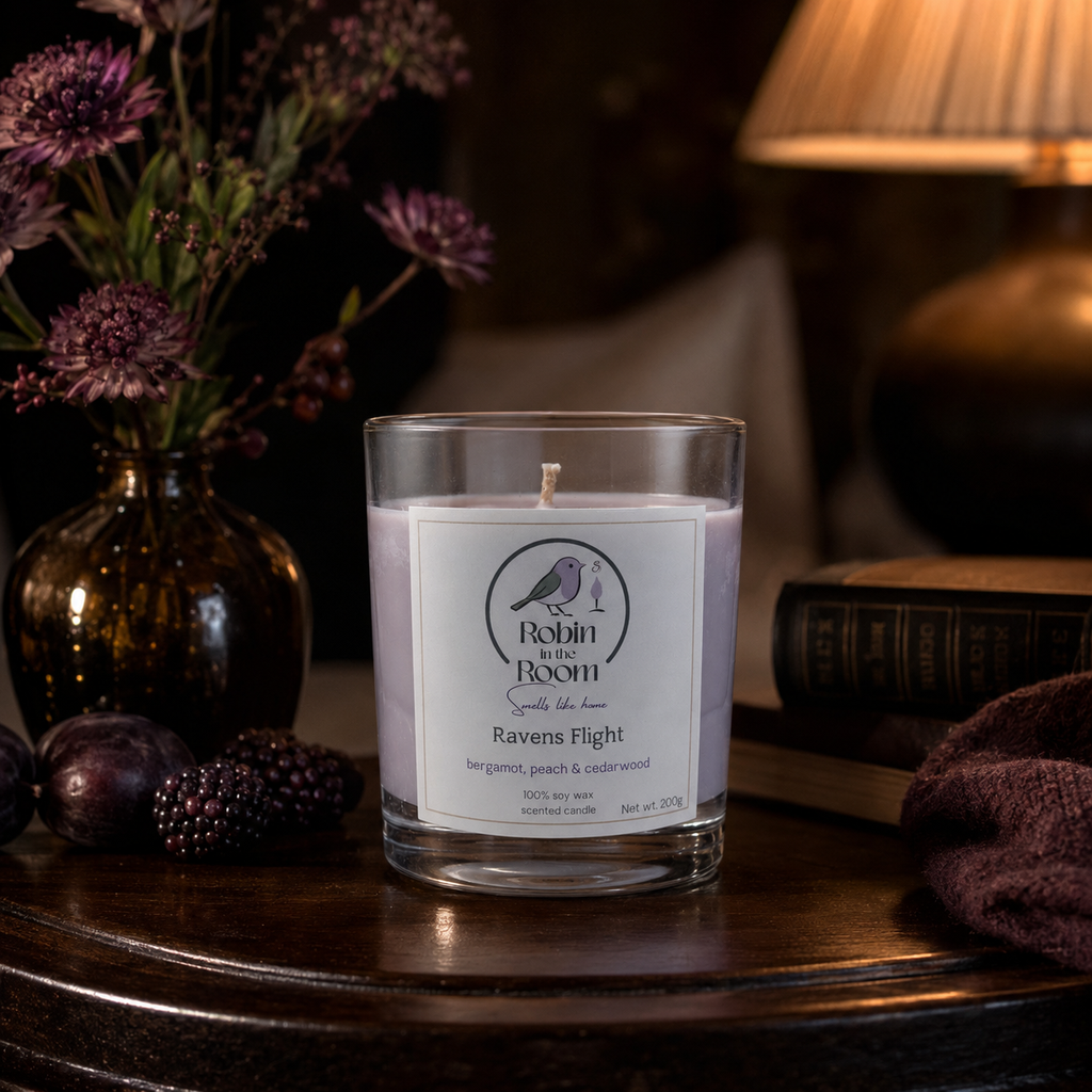 Ravens Flight | Amber, Patchouli & Vanilla Soy Candle