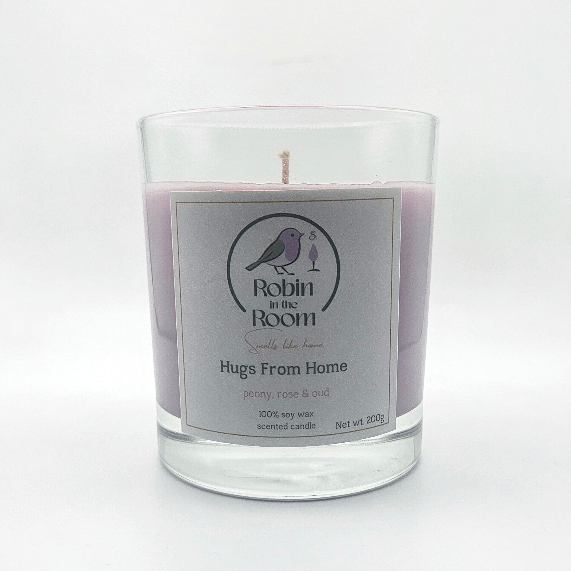 Hugs From Home | Peony, Oud & Vanilla Candle