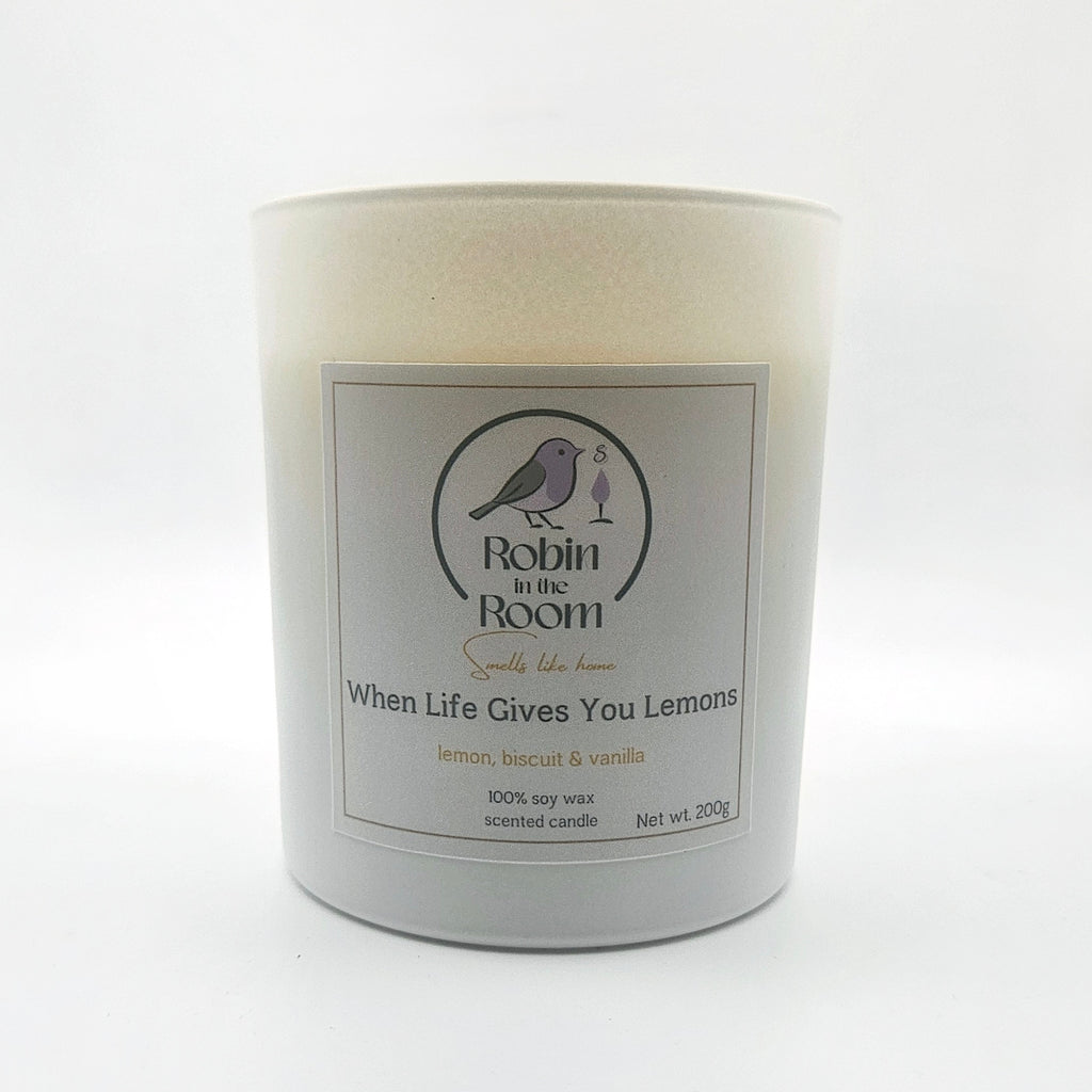 When Life Gives You Lemons | Lemon Biscuit & Vanilla Candle