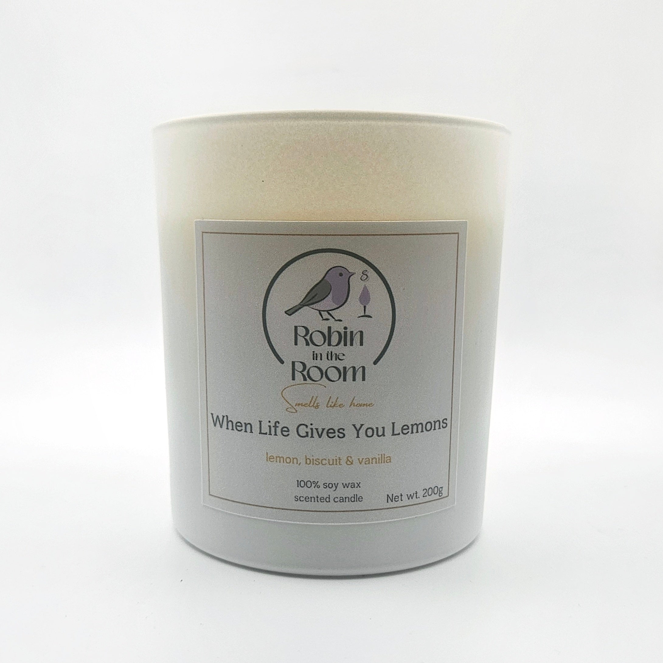When Life Gives You Lemons | Lemon Biscuit & Vanilla Candle