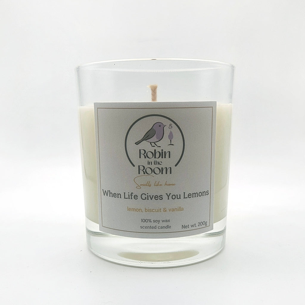 When Life Gives You Lemons | Lemon Biscuit & Vanilla Candle