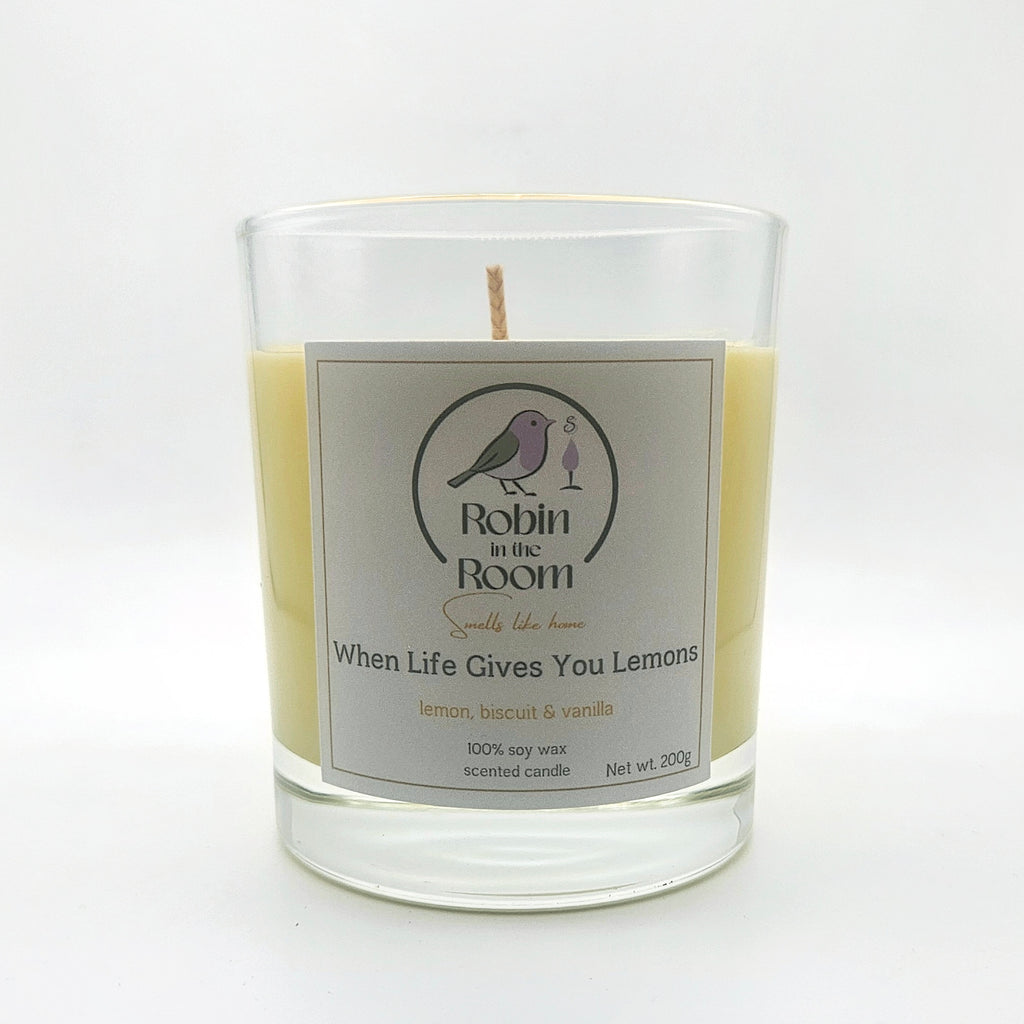 When Life Gives You Lemons | Lemon Biscuit & Vanilla Candle