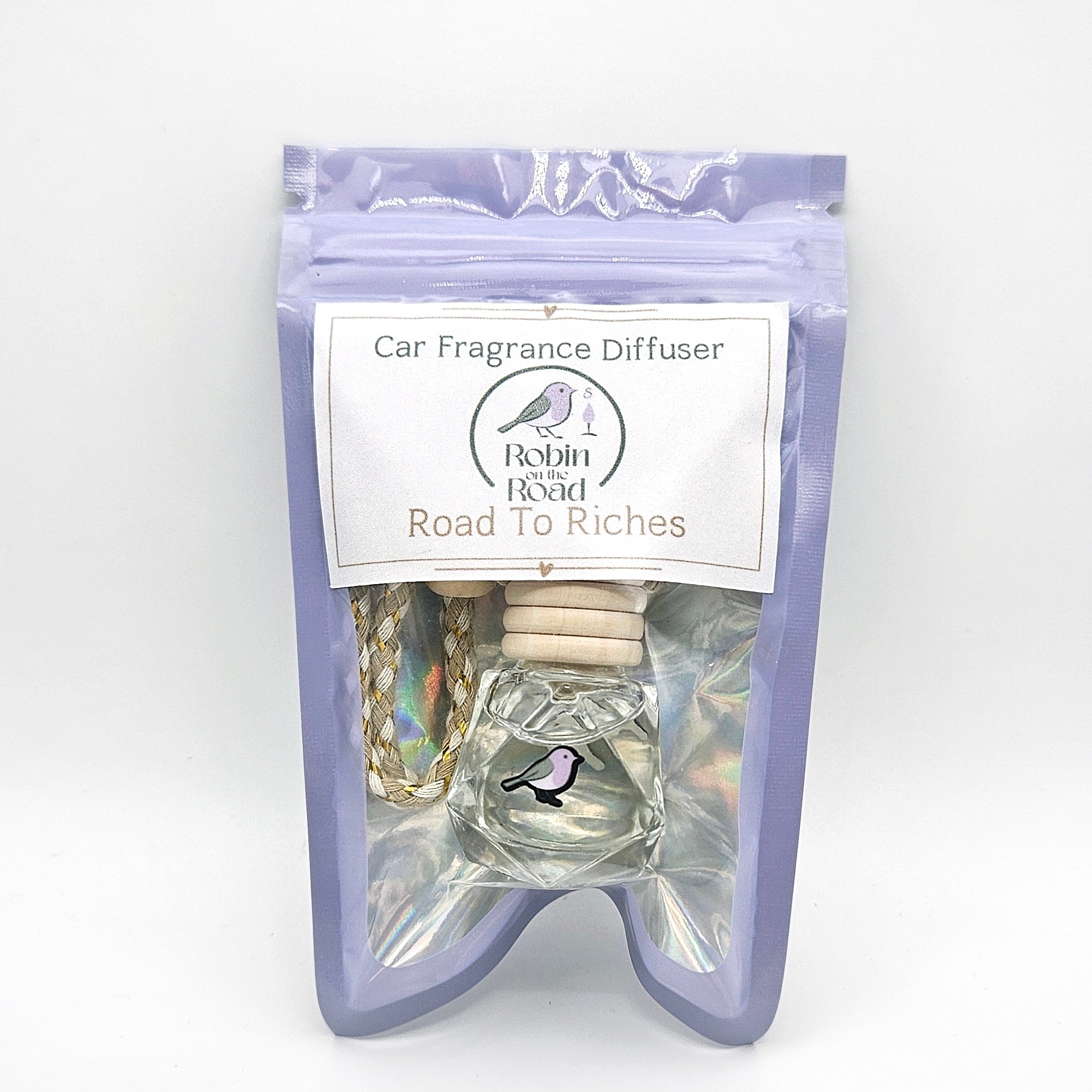 Road to Riches | Spiced Amber & Leather Car Fragrance Diffuser