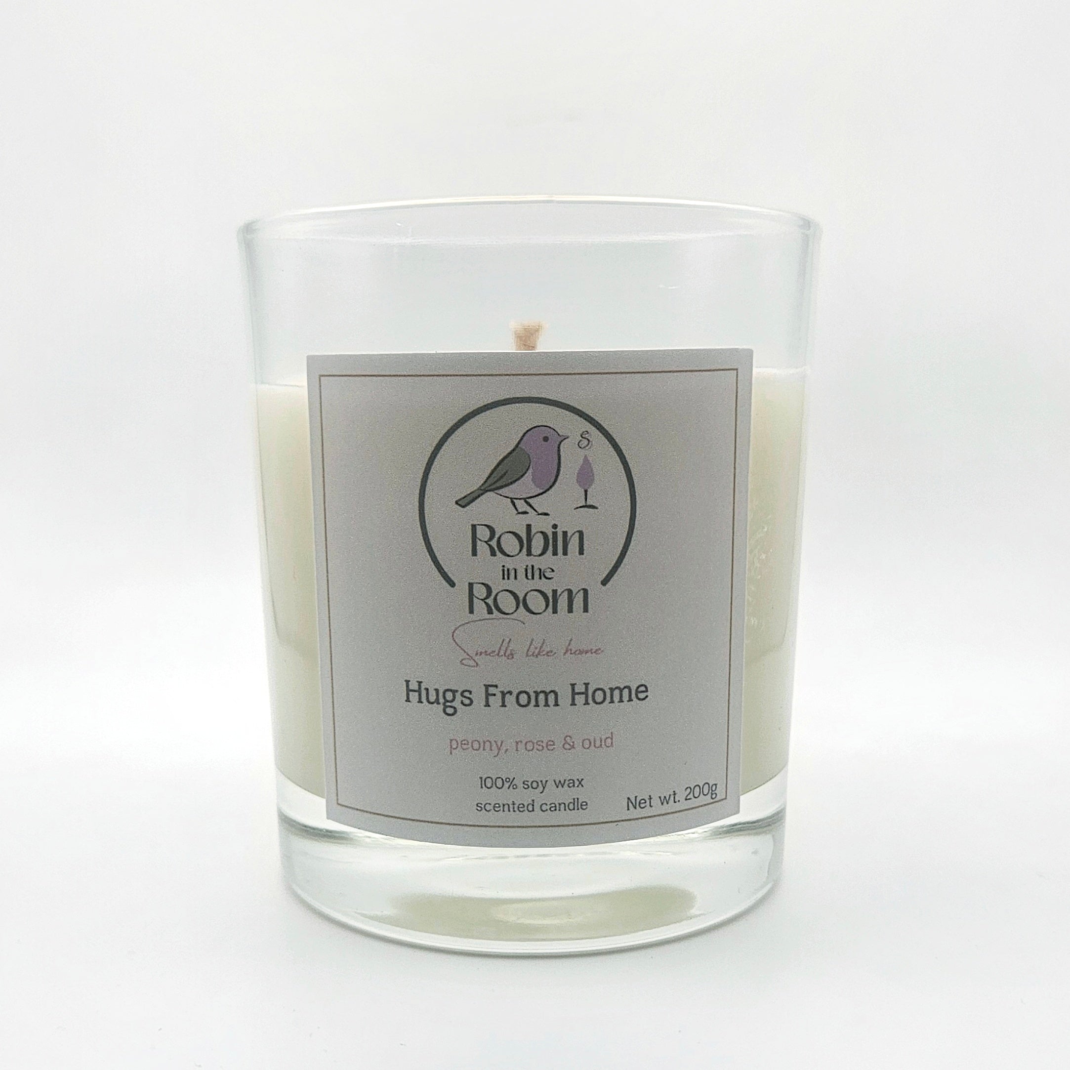 Hugs From Home | Peony, Oud & Vanilla Candle