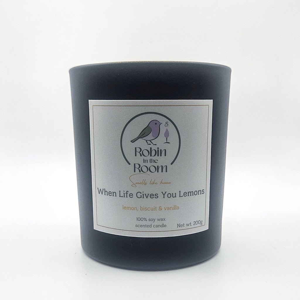 When Life Gives You Lemons | Lemon Biscuit & Vanilla Candle